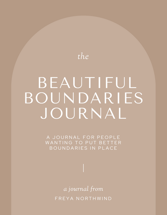 The Beautiful Boundaries Journal - 19 pages journal from Freya Northwind