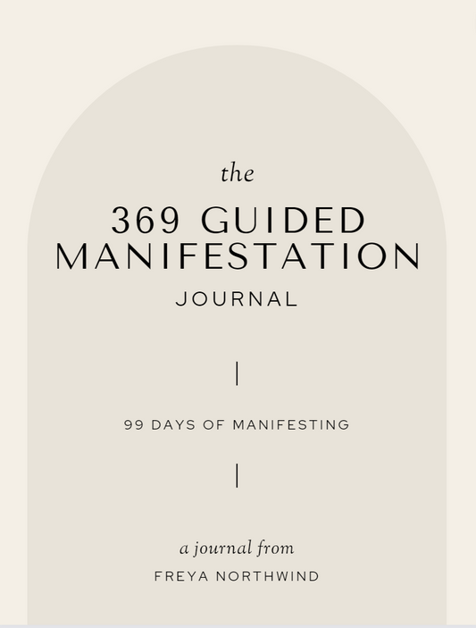 Unlock the Power of Your Dreams with the 369 Manifestation Journal - a 133 pages guide by Freya Northwind